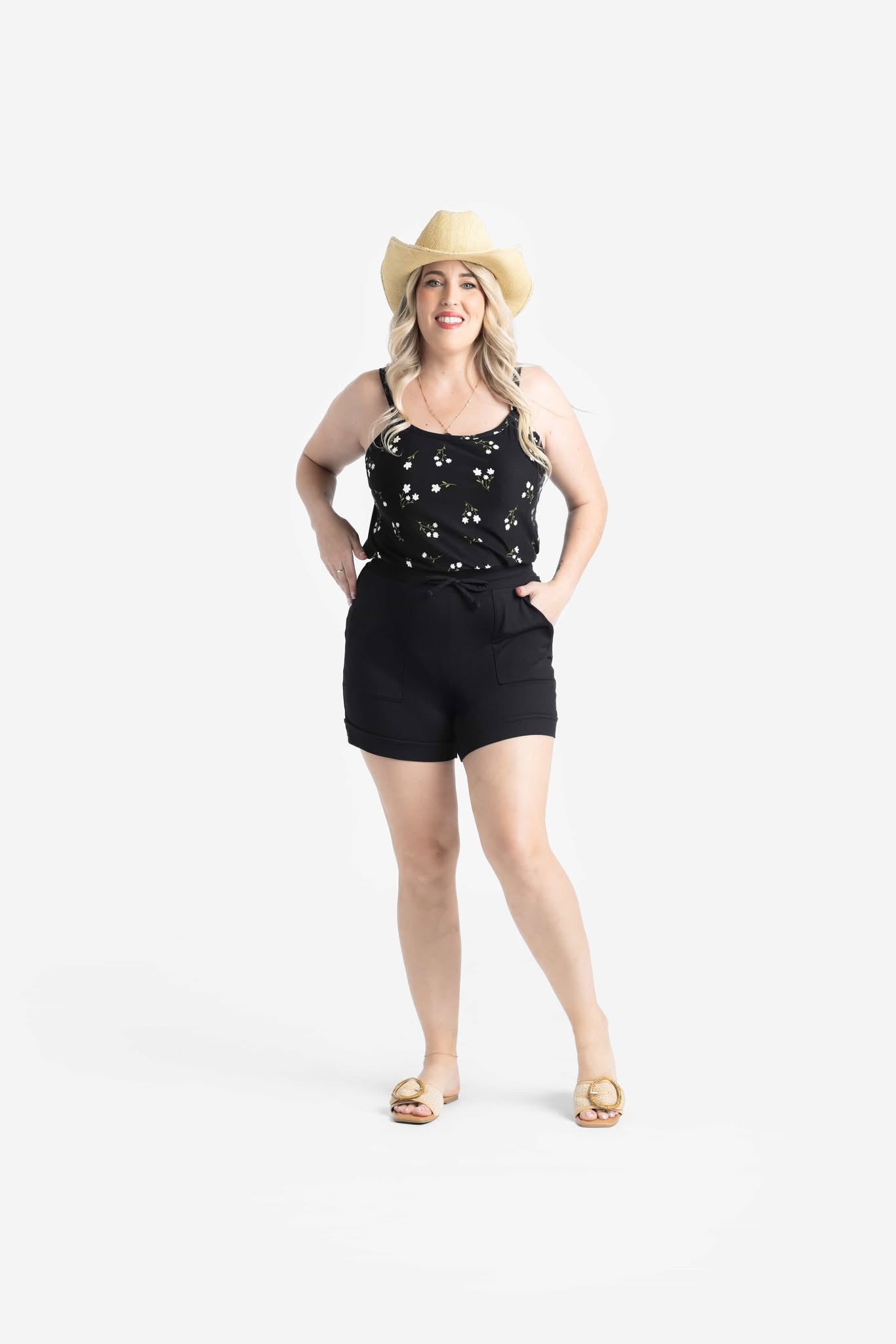 Jessica Patch Pocket Shorts