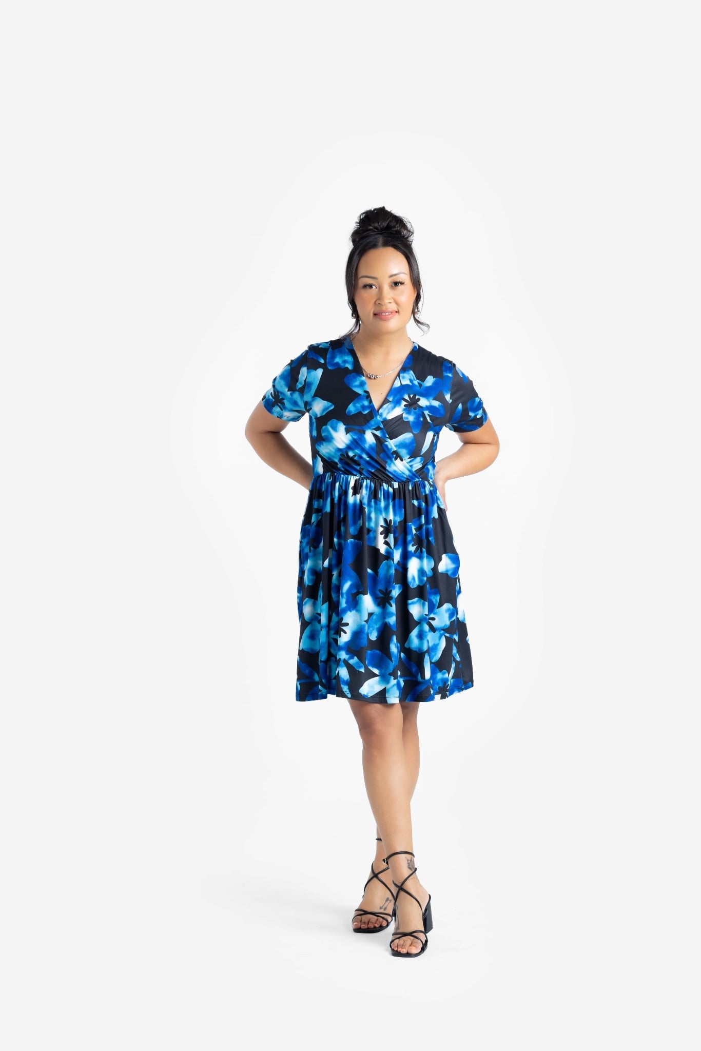 Chantale Cross Front Dress