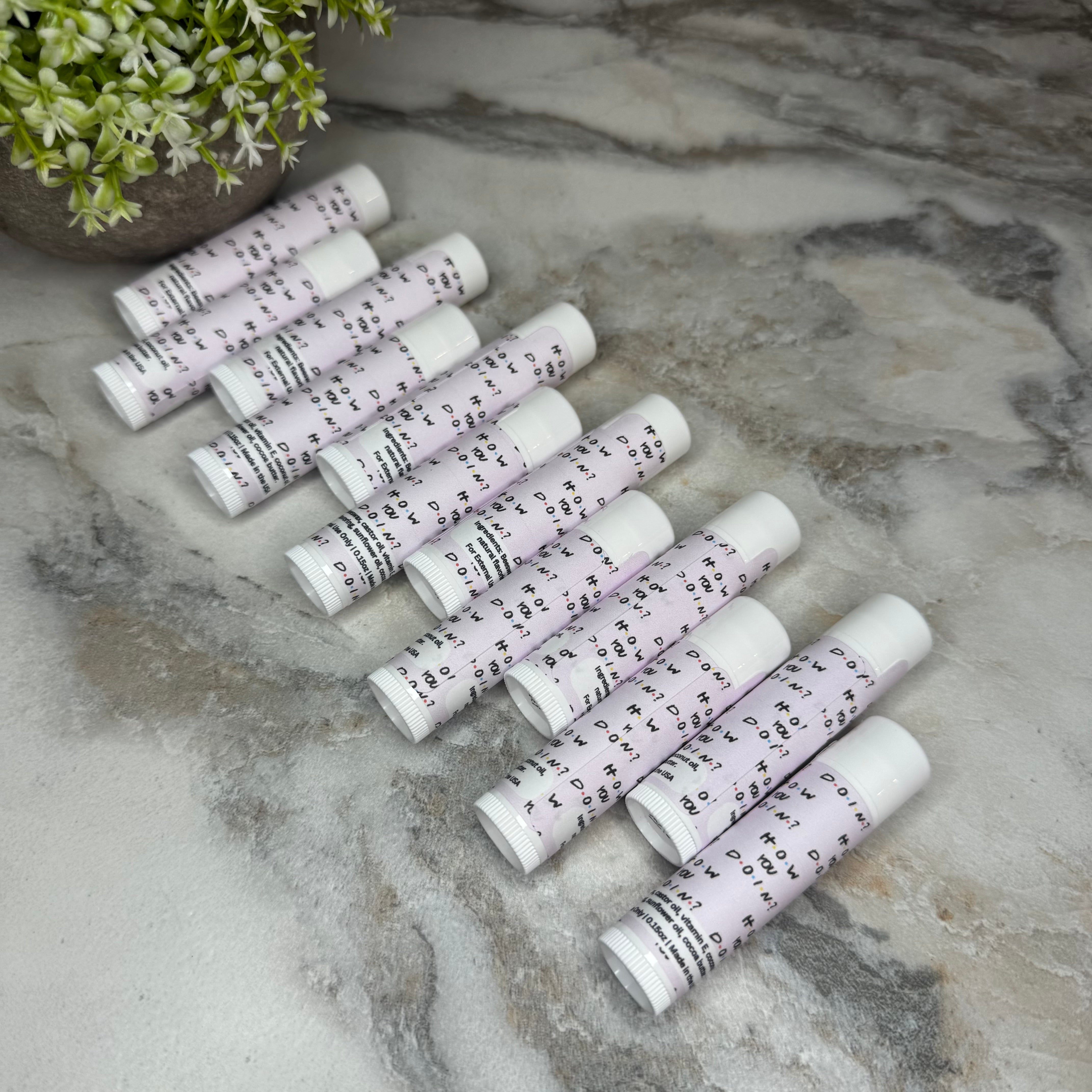 Lip Balm - Friends How You Doin?