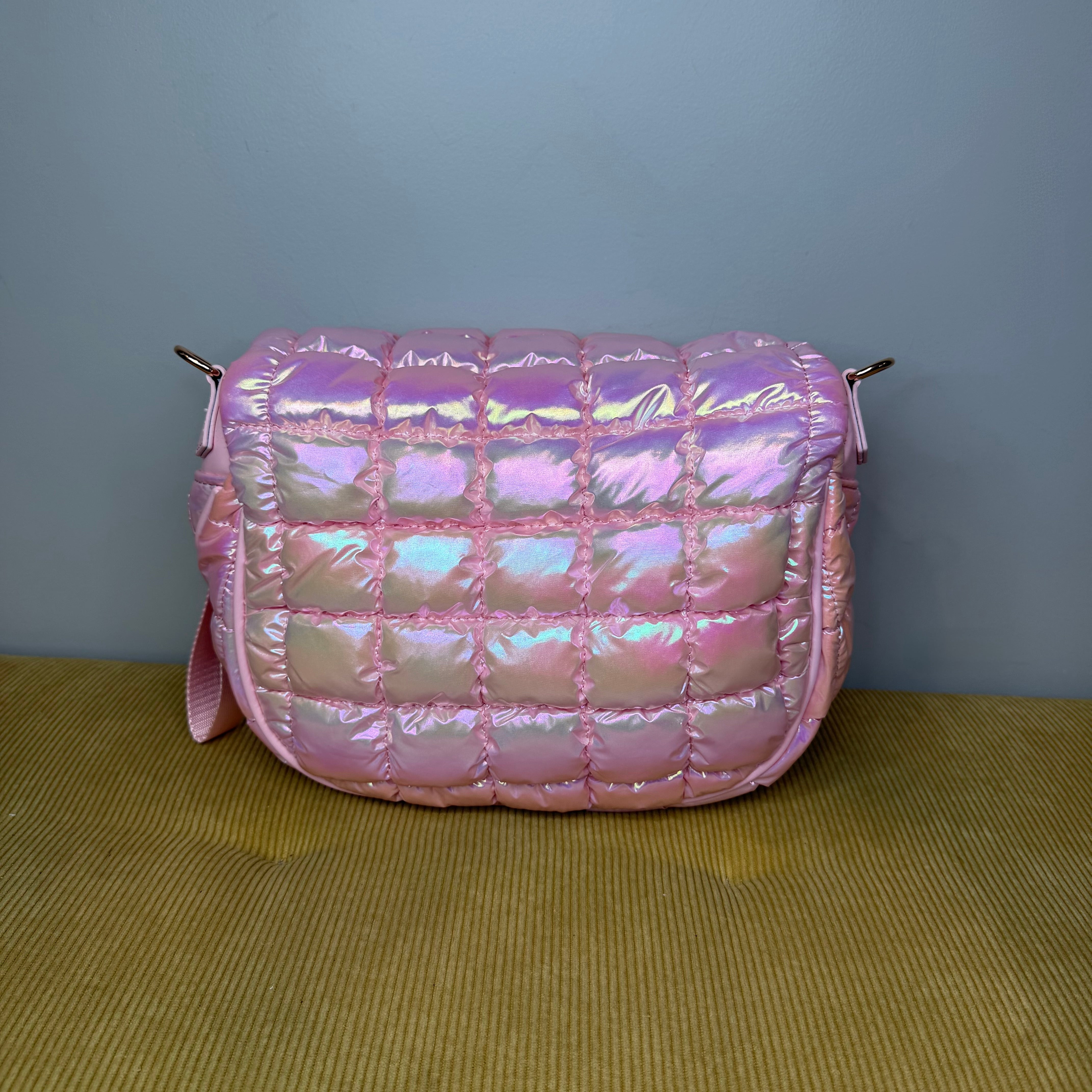 The Roni Nylon Crossbody - Puffer