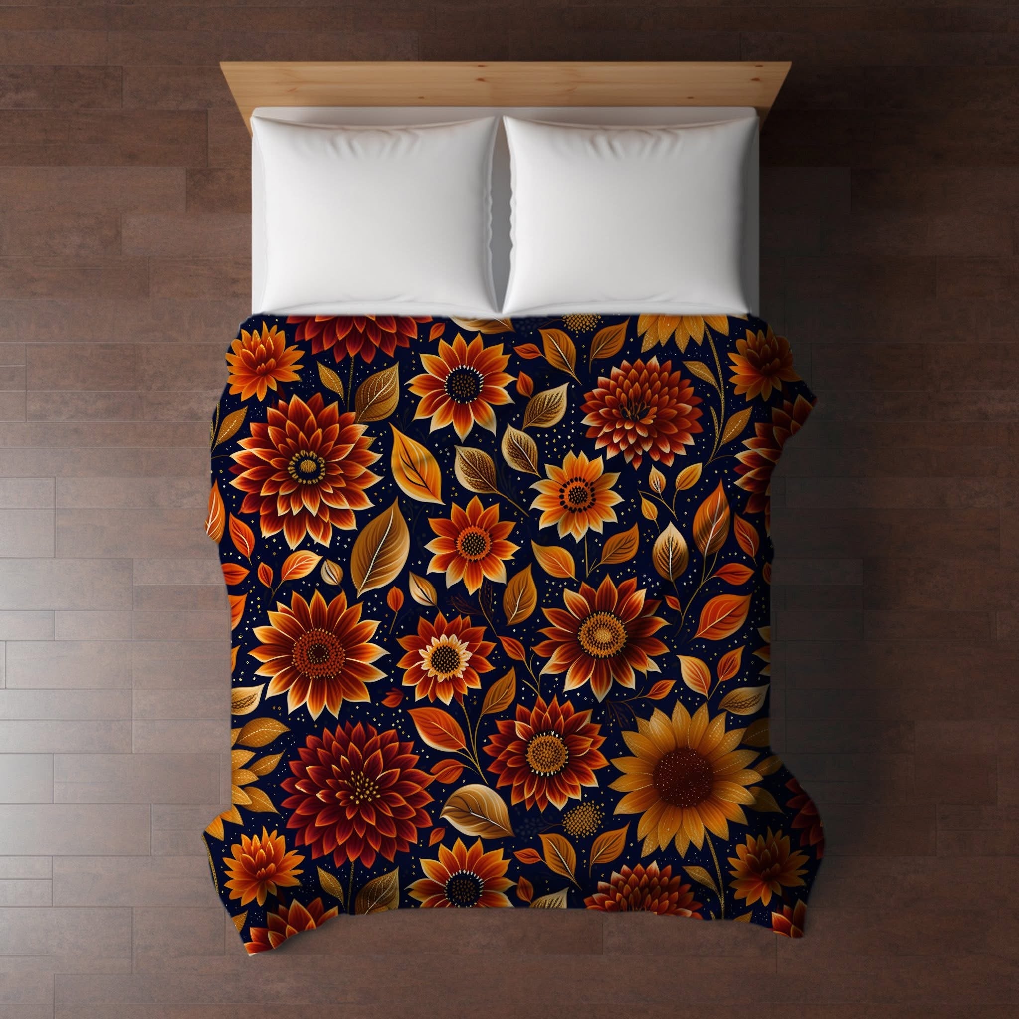 Blanket Halloween #26 - Moody Crimson Floral - PREORDER
