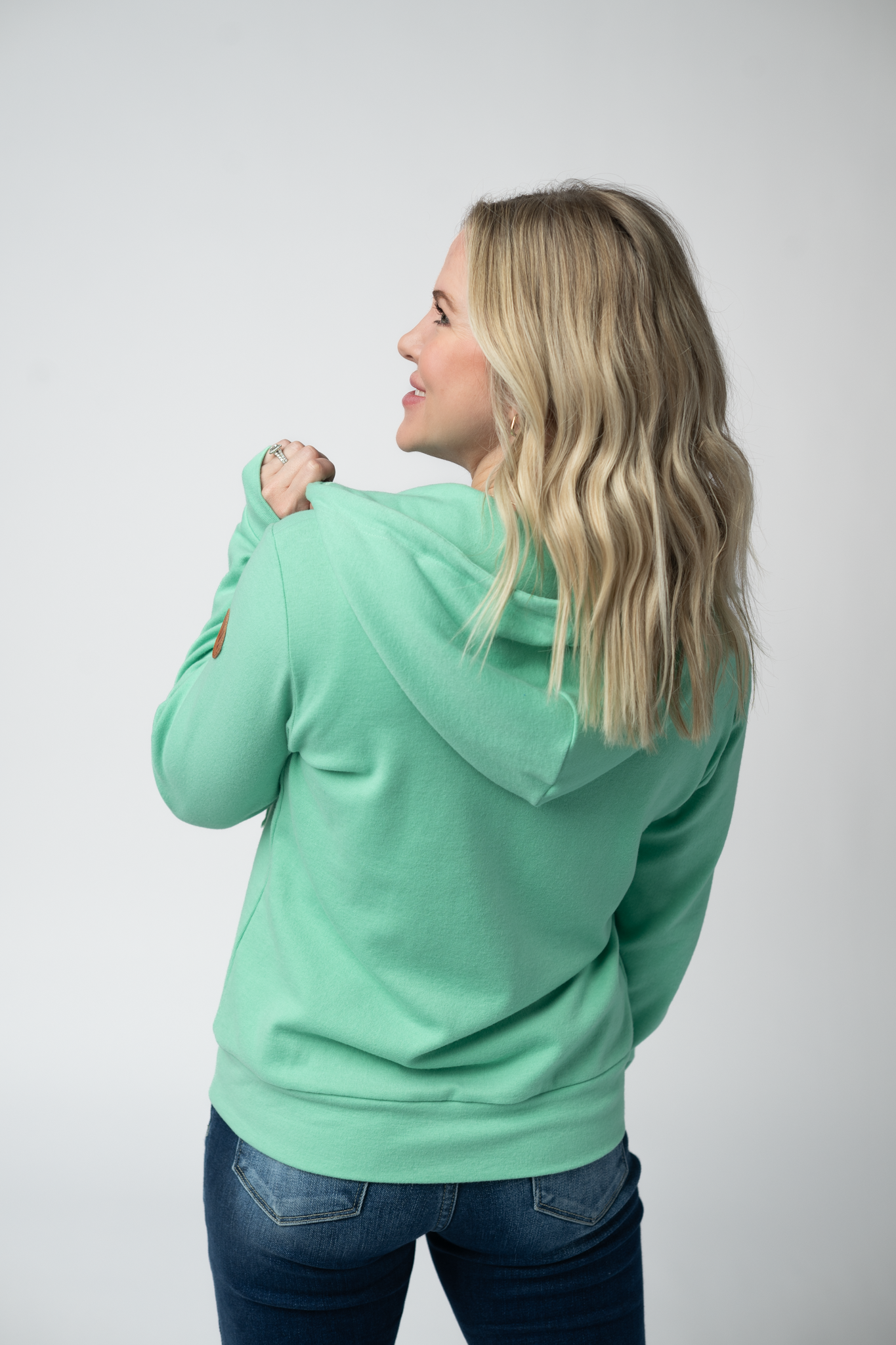 IN STOCK Fullzip Hoodie - Aquamarine FINAL SALE