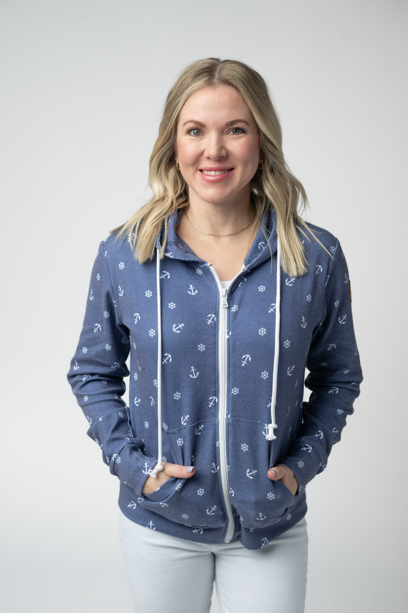 IN STOCK Fullzip Hoodie - Nautical Navy FINAL SALE