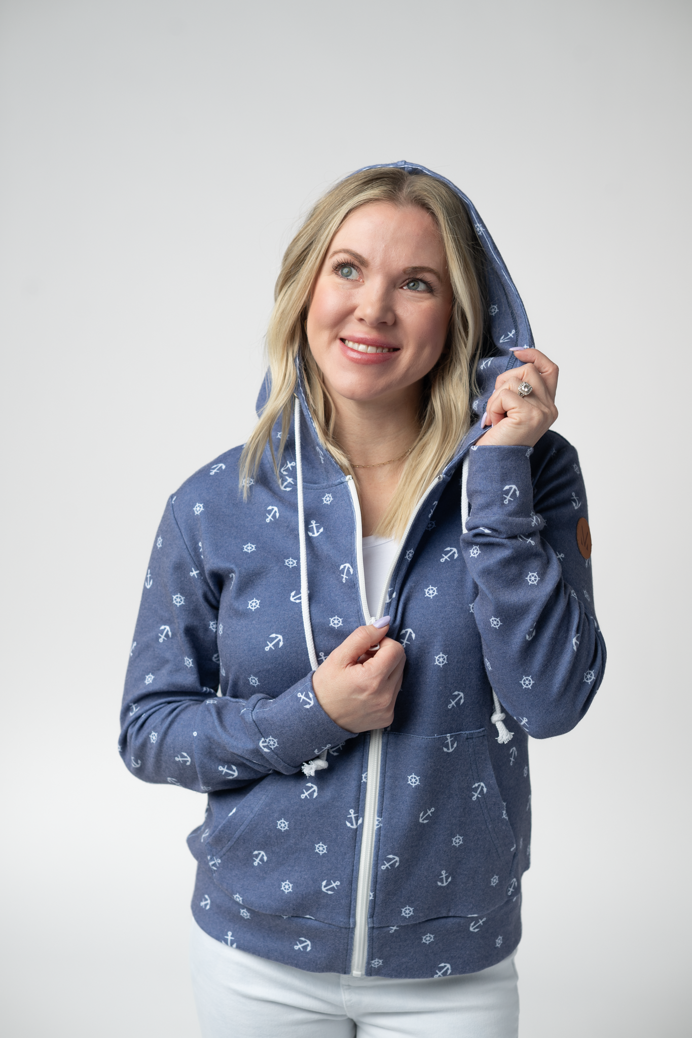 IN STOCK Fullzip Hoodie - Nautical Navy FINAL SALE