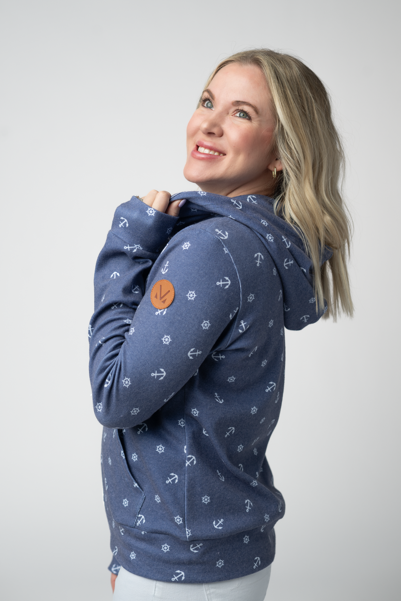 IN STOCK Fullzip Hoodie - Nautical Navy FINAL SALE