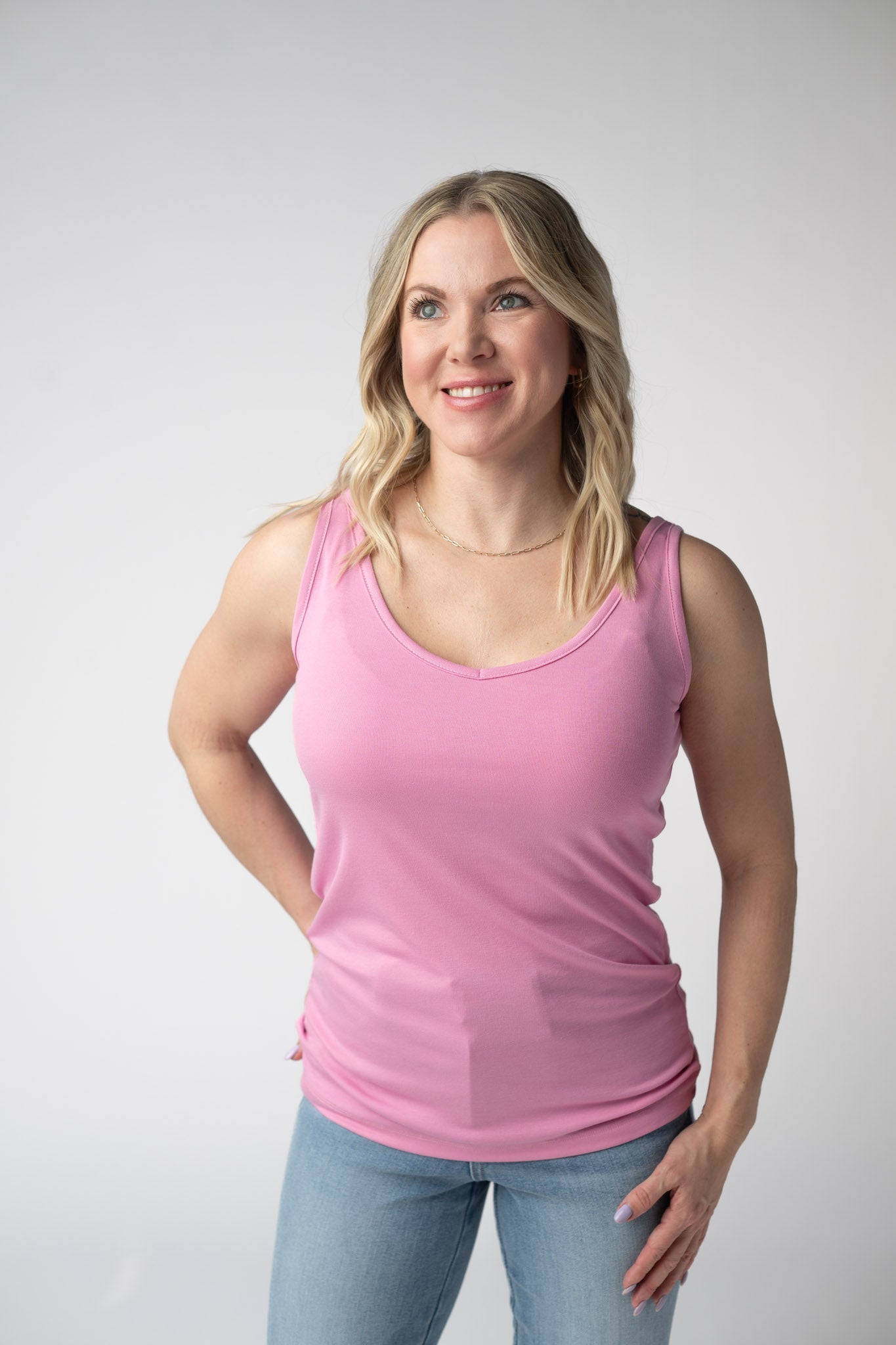IN STOCK Kennedy Tank - Pink FINAL SALE