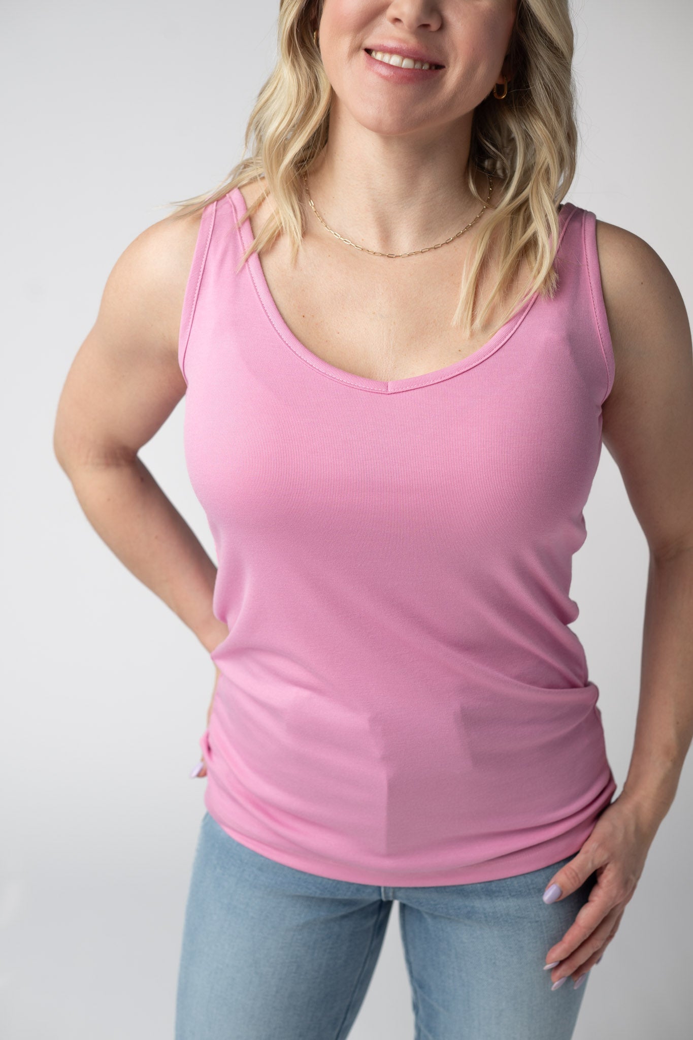 IN STOCK Kennedy Tank - Pink FINAL SALE