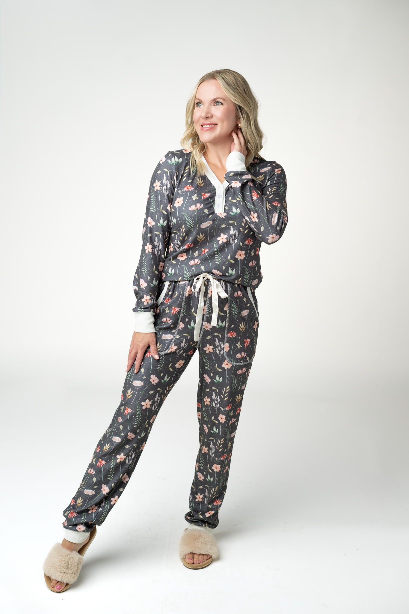 IN STOCK Cozy Pajama Set - Wildflower Meadow