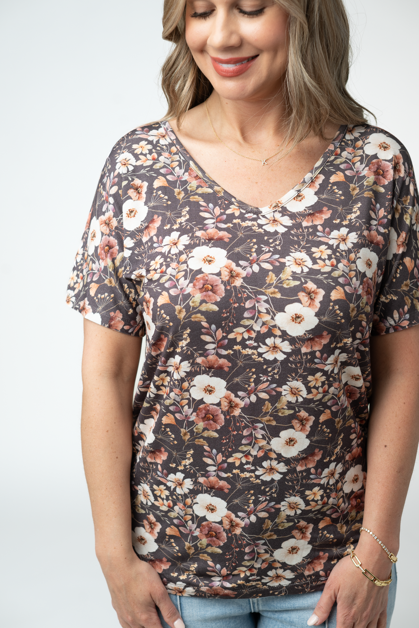 IN STOCK Chloe Cozy Top - Blushwood Floral