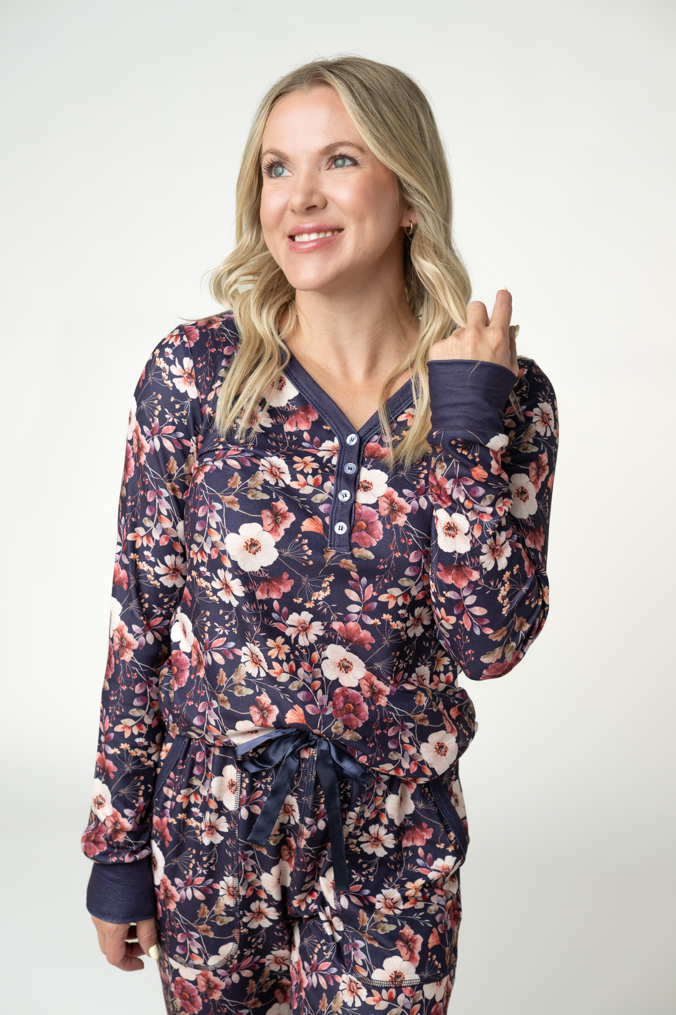 IN STOCK Cozy Pajama Set - Blushwood Floral