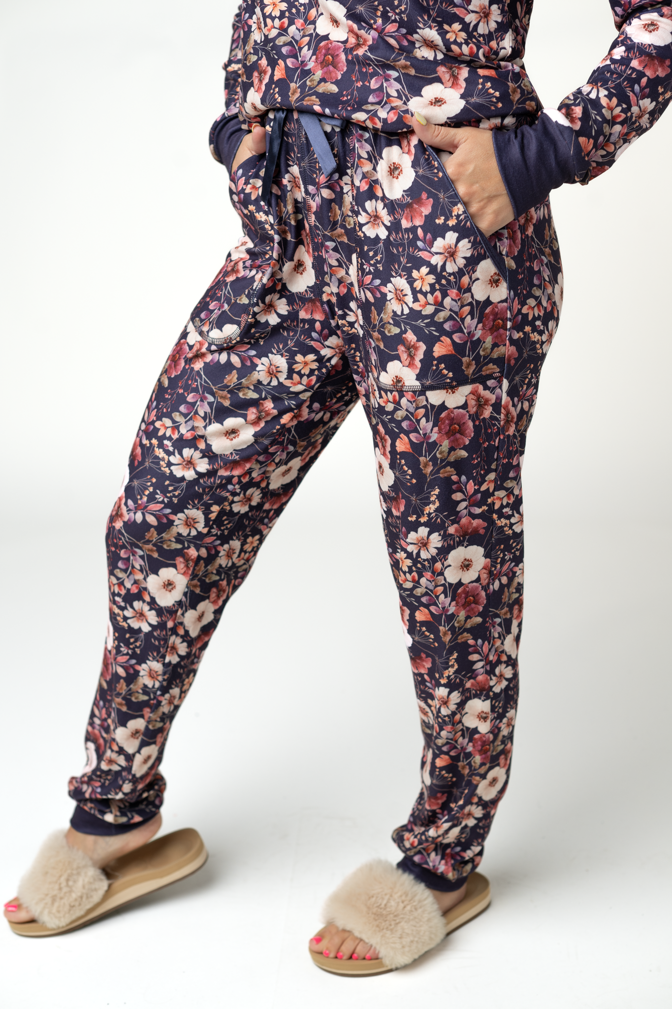 IN STOCK Cozy Pajama Set - Blushwood Floral