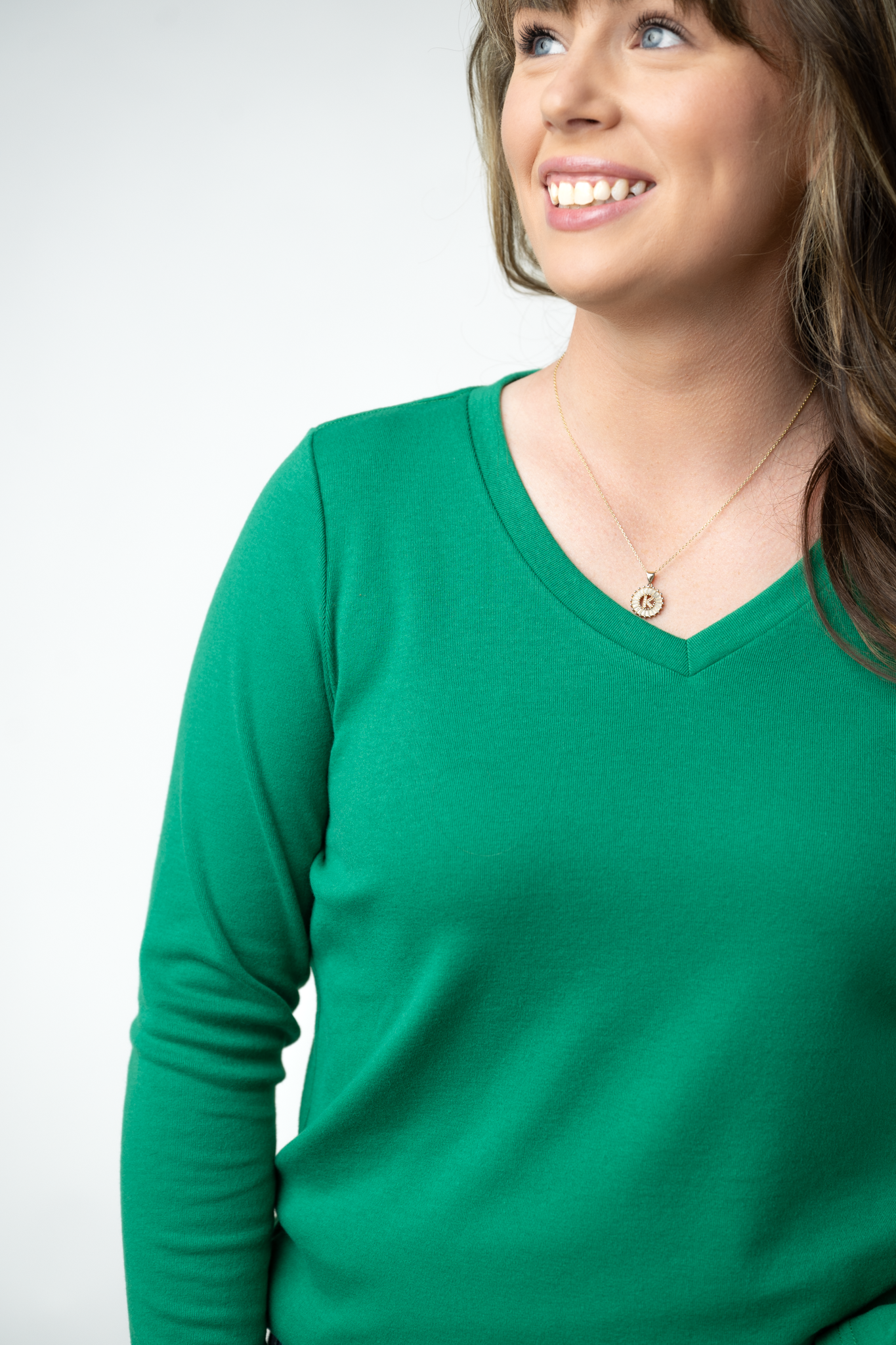 IN STOCK Leah Long Sleeve Top - Green
