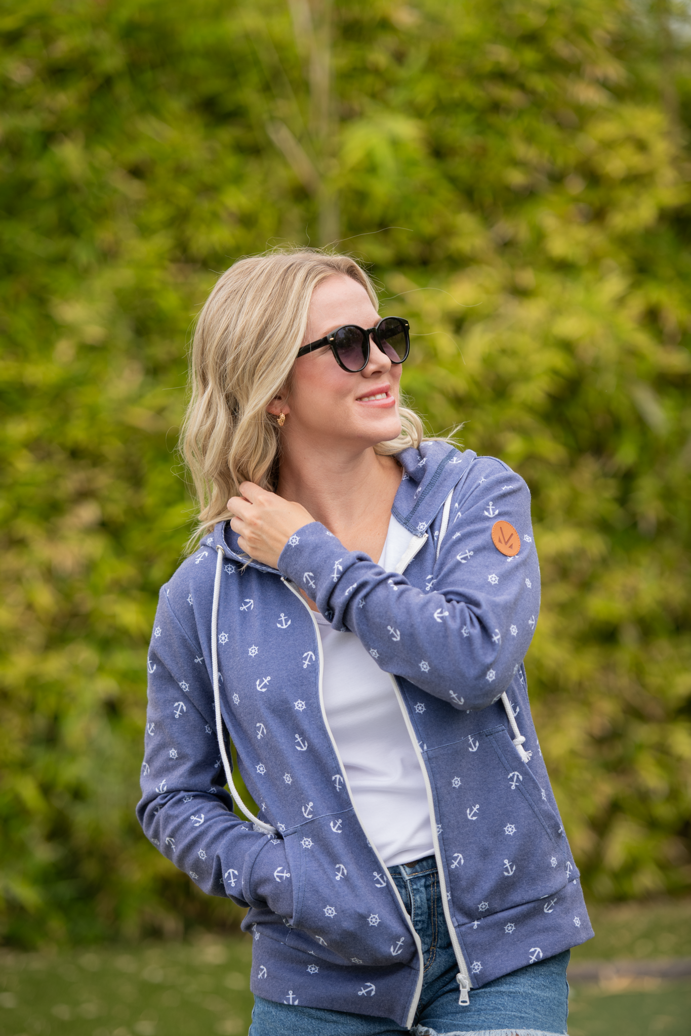 IN STOCK Fullzip Hoodie - Nautical Navy FINAL SALE