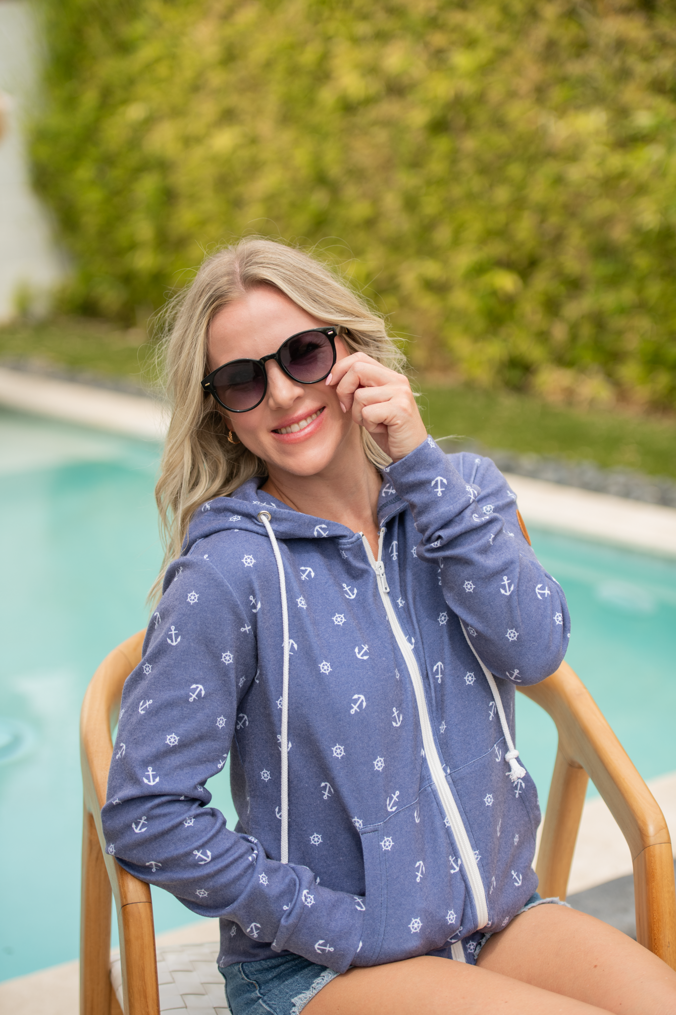 IN STOCK Fullzip Hoodie - Nautical Navy FINAL SALE