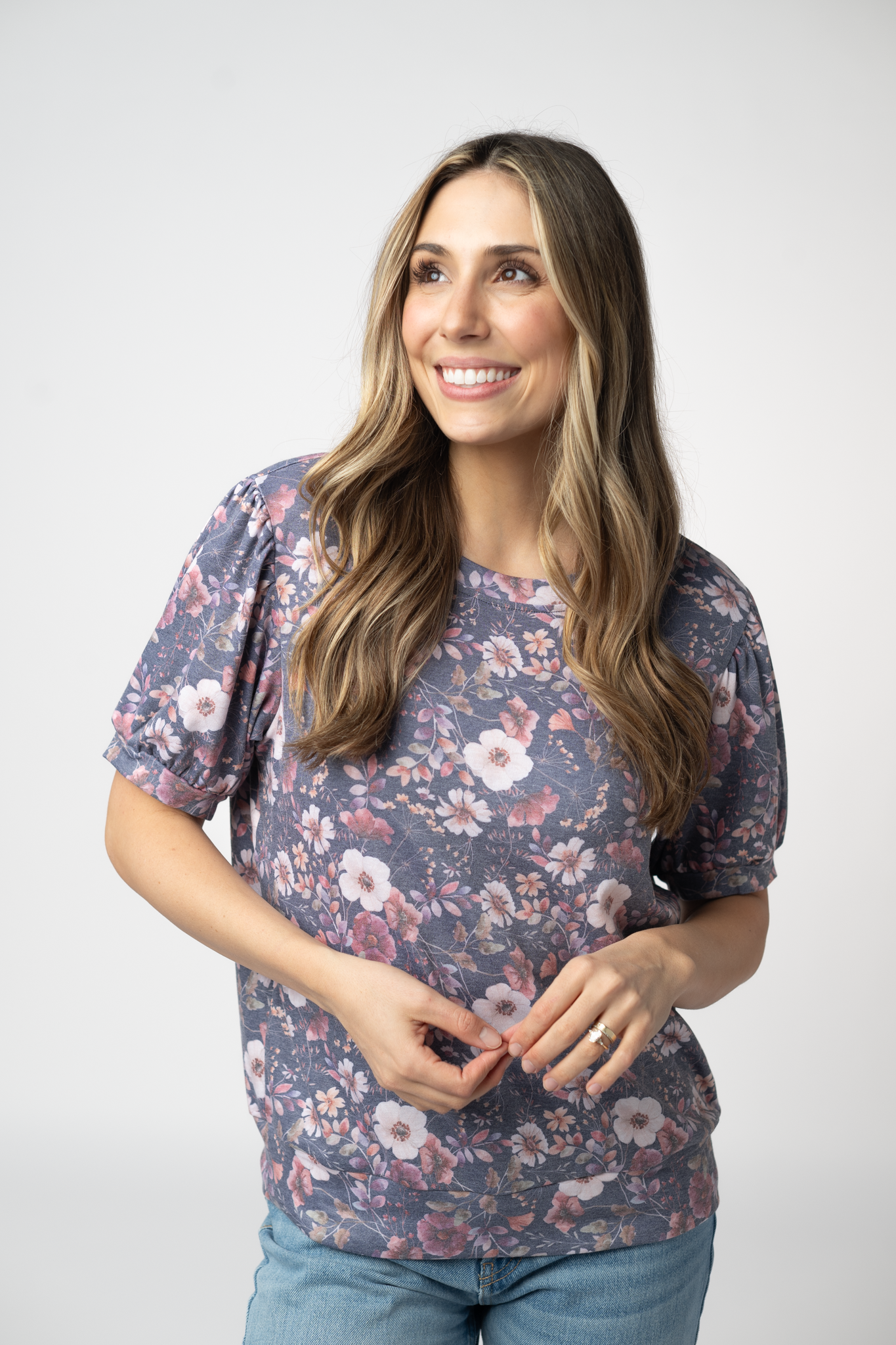 IN STOCK Katie Cozy Top - Blushwood Floral