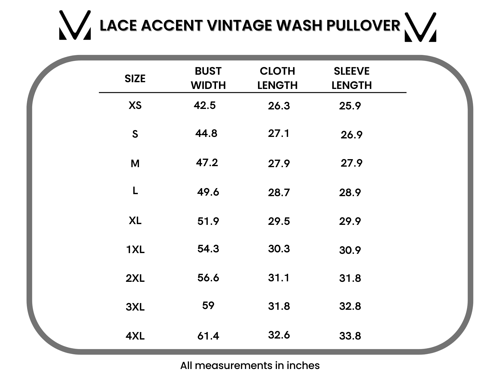 IN STOCK Lace Accent Vintage Wash Pullover - Olive