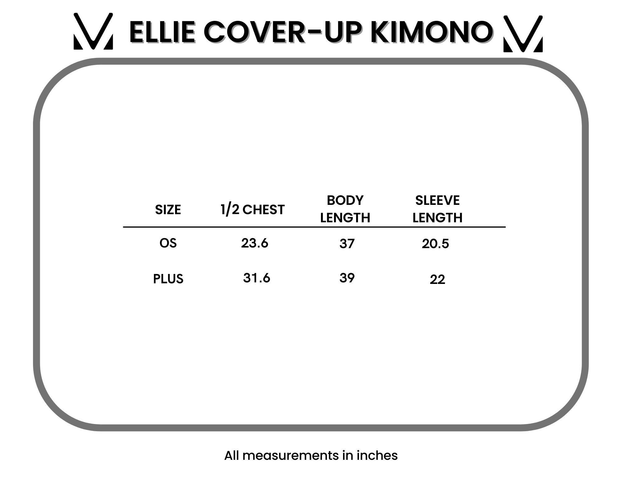IN STOCK Ellie Cover-Up Kimono - Light Blue FINAL SALE