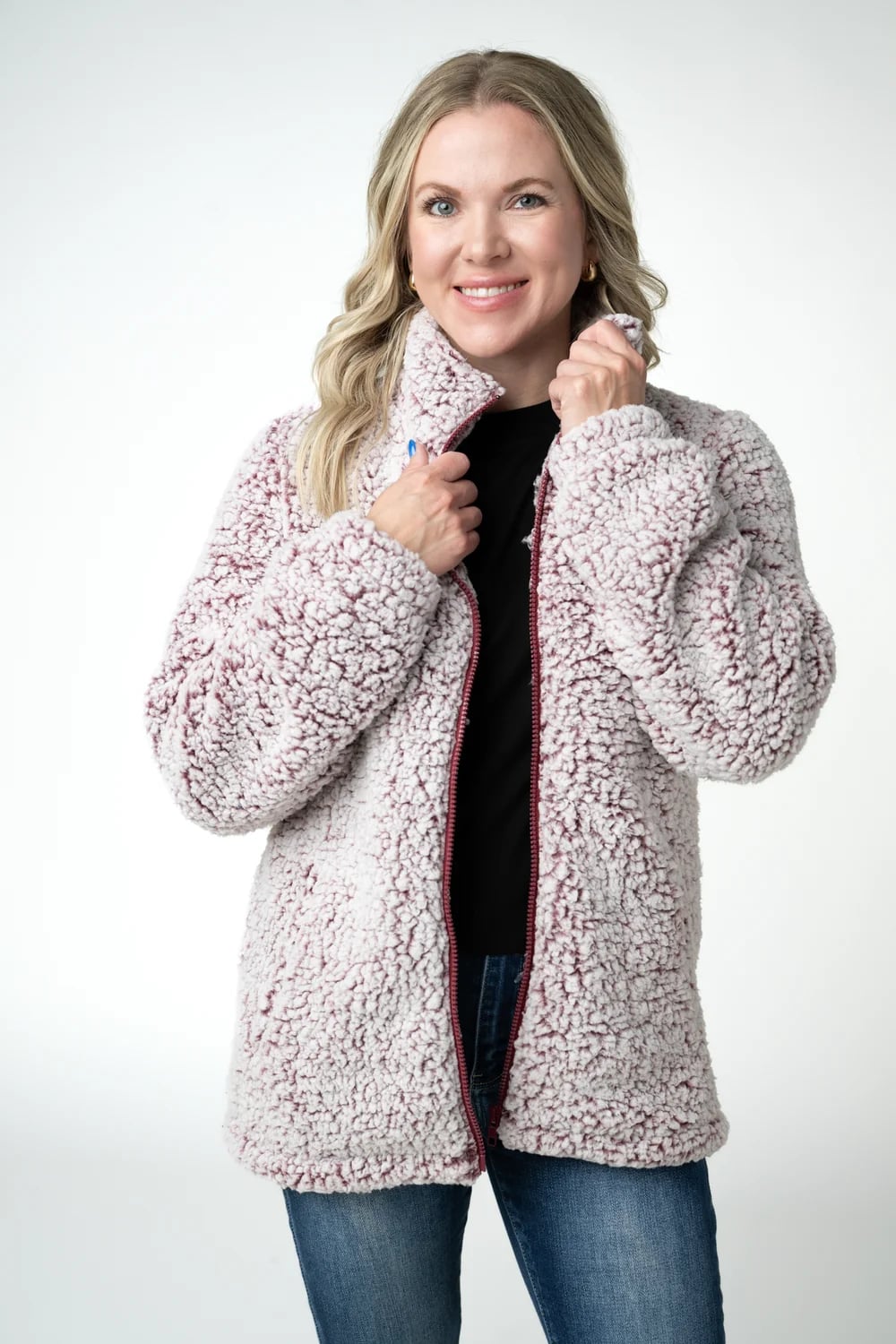 Two Tone Fullzip Sherpa