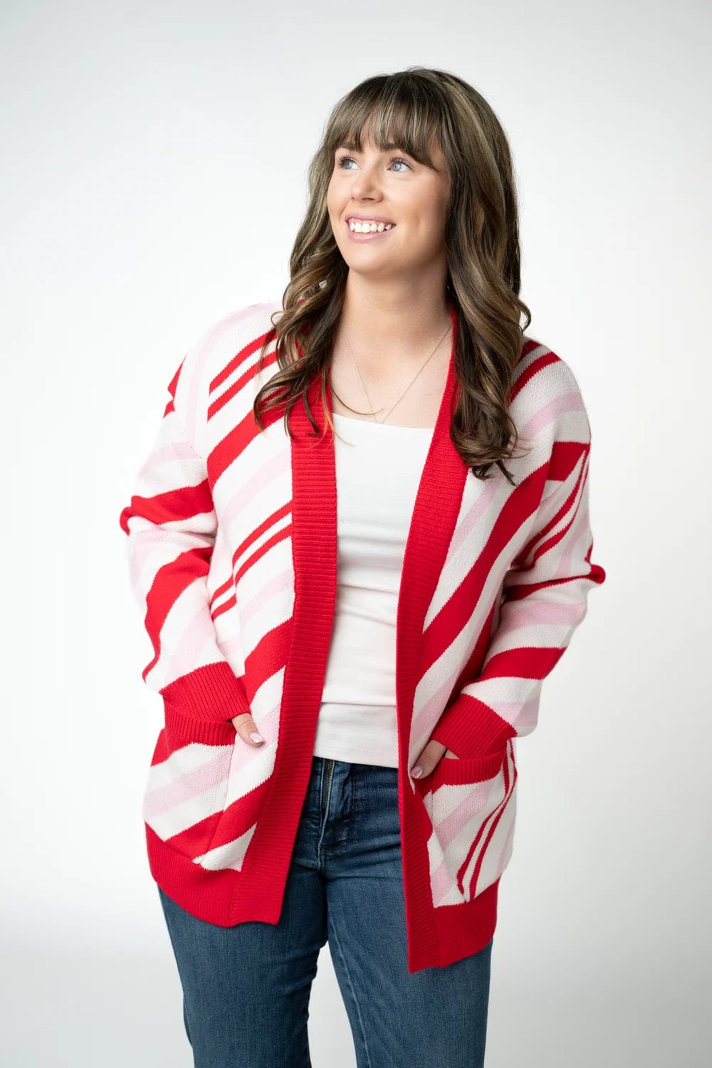 Candy Cane Cardigan