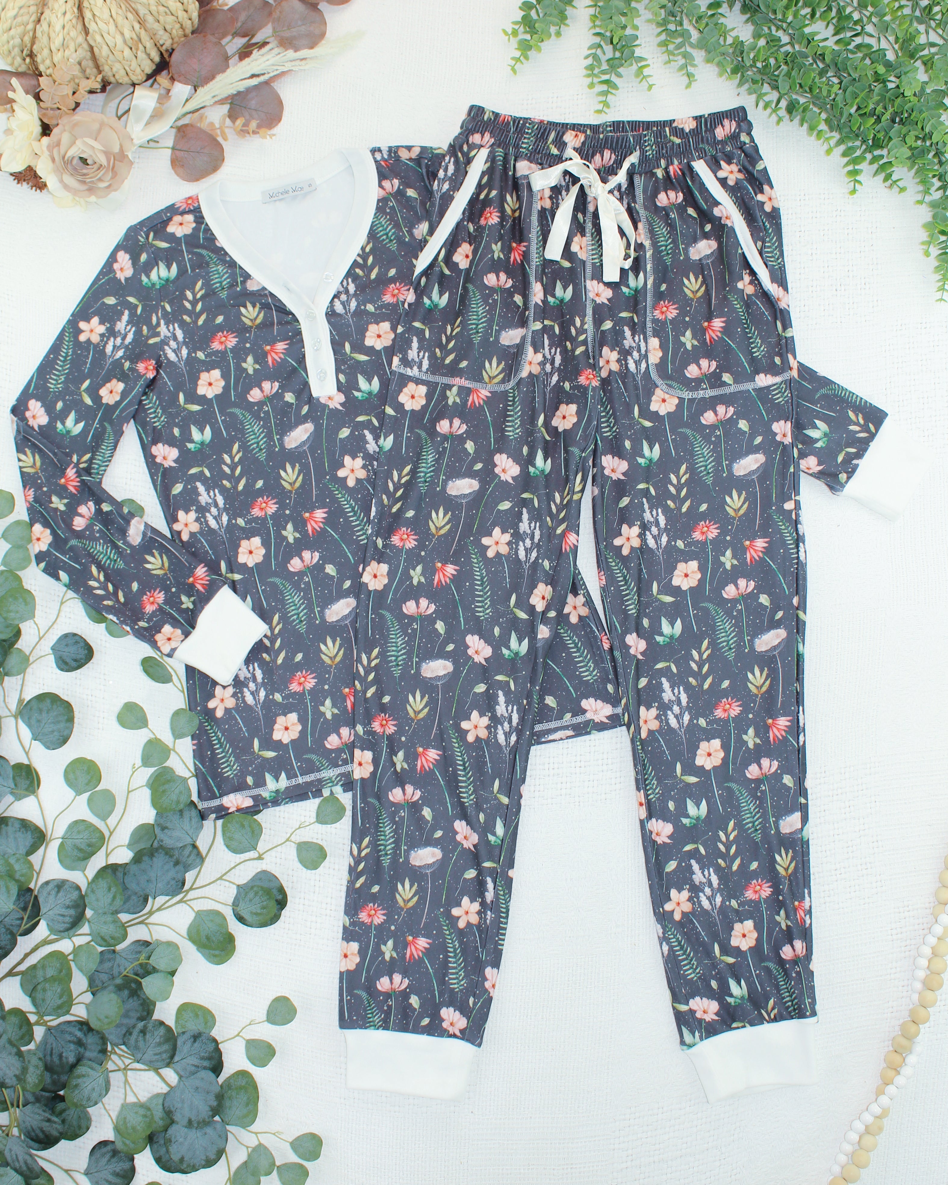 IN STOCK Cozy Pajama Set - Wildflower Meadow
