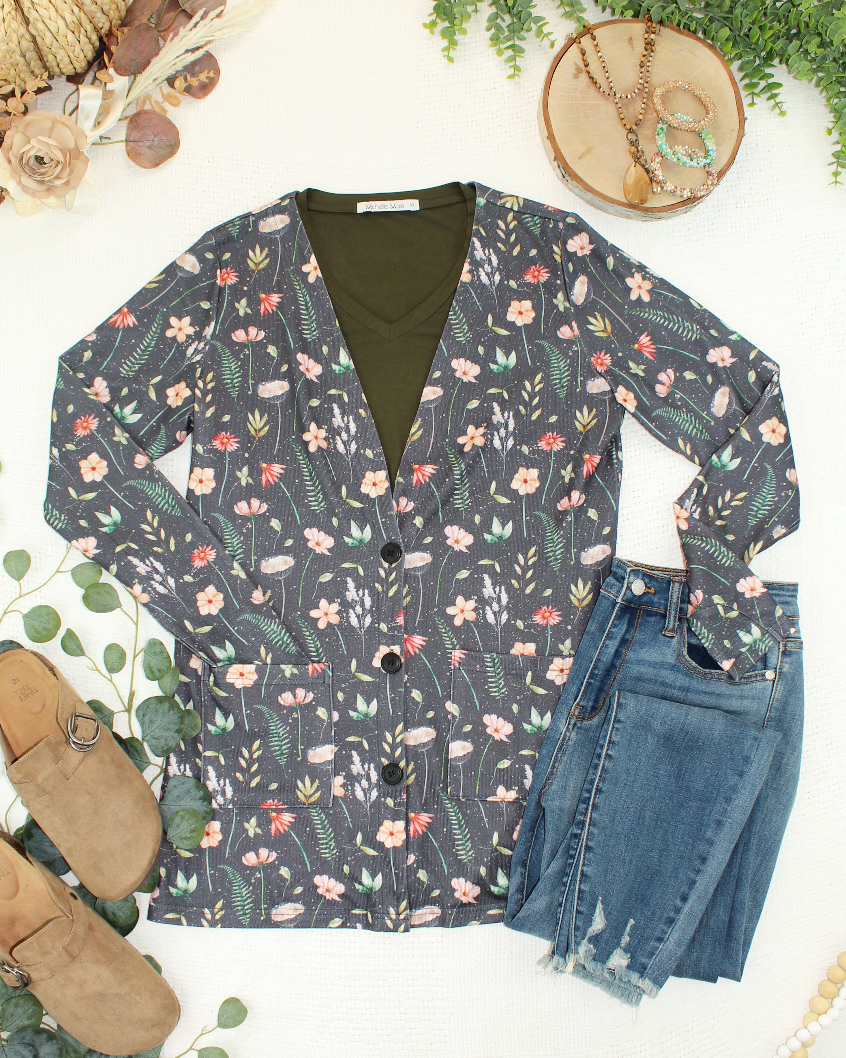 IN STOCK Cori Cardigan - Wildflower Meadow